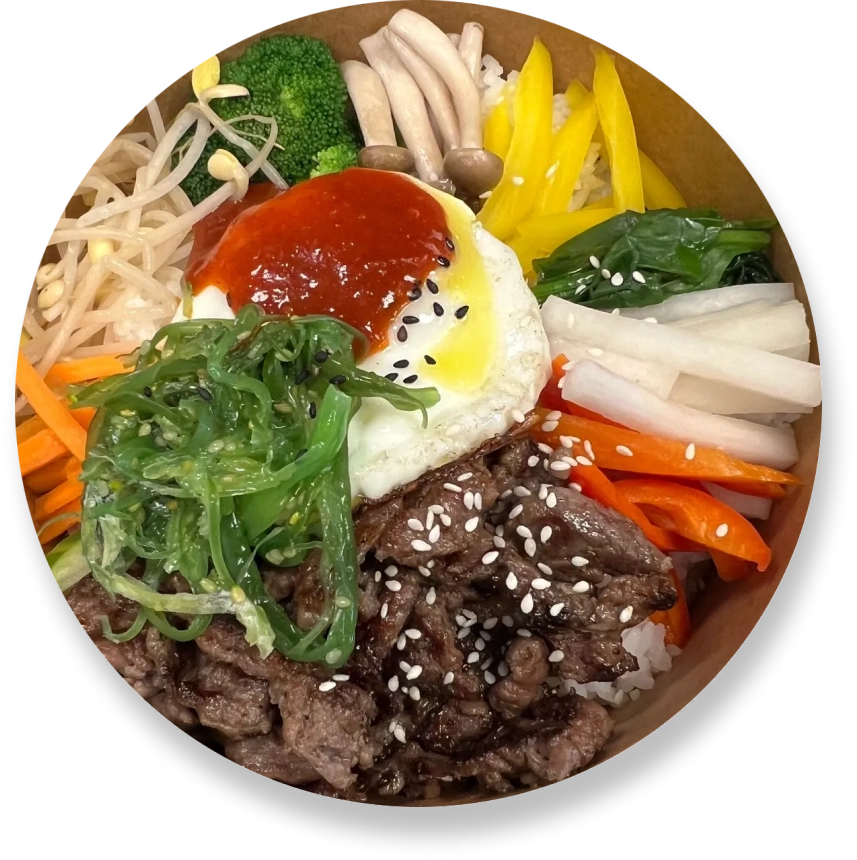 Best bibimbap in Regina, SK